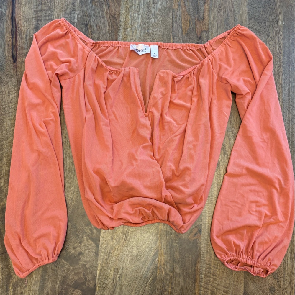 Willow and Root off shoulder top